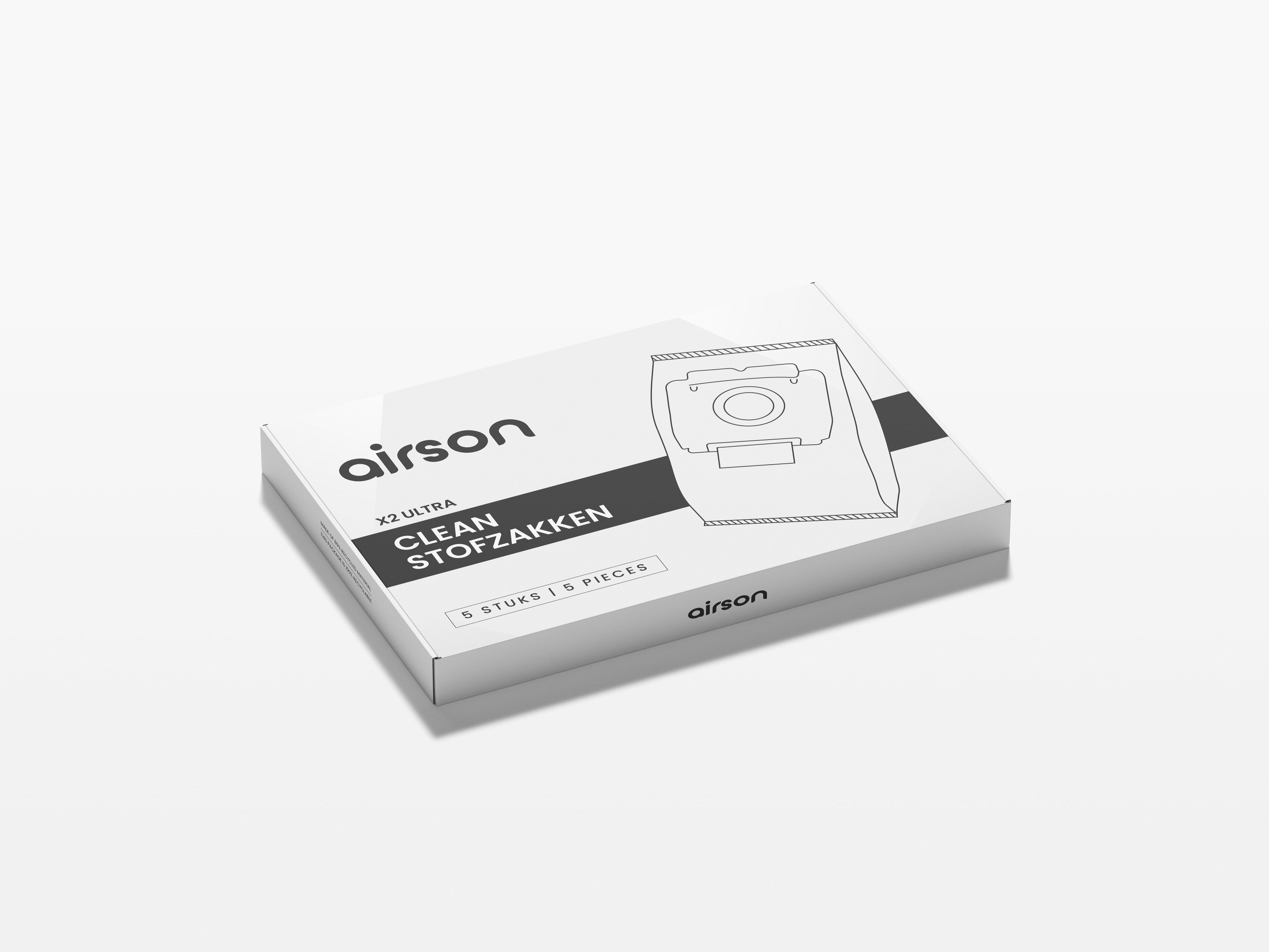 X2 Ultra Clean Stofzakken 5 stuks